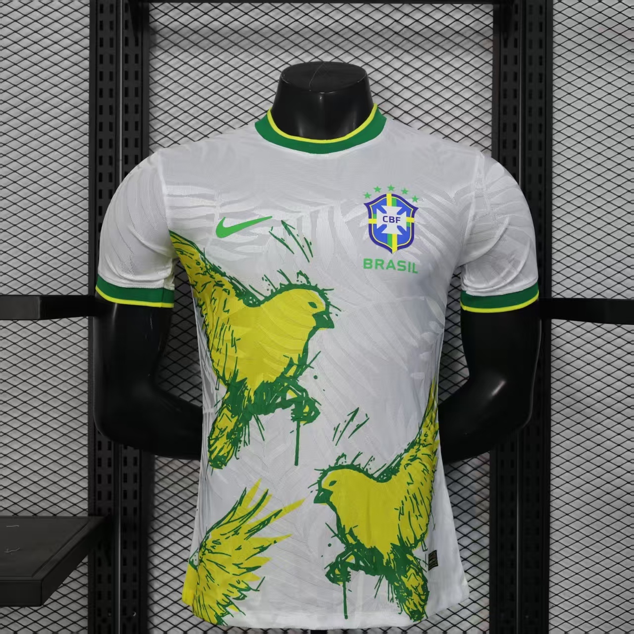 Brazil Special Edition Jersey | White | player version | short-sleeved | B2509