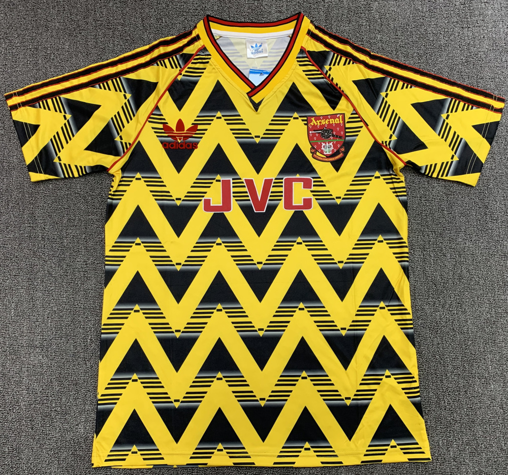 1991-93 Arsenal Away jersey | short-sleeved | [Retro Edition] | 811