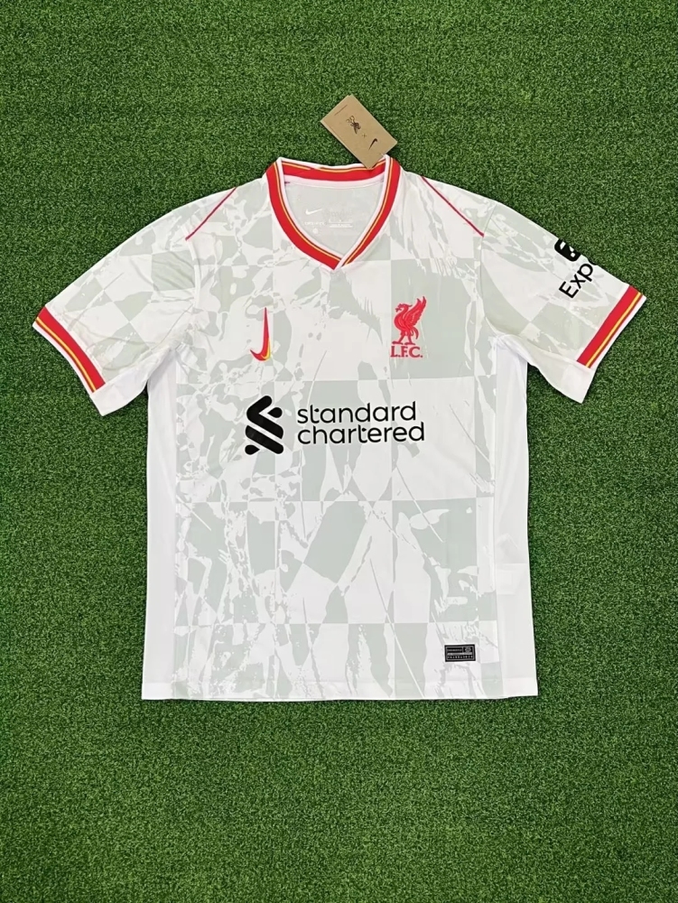Thai Version Liverpool 24/25 Home Away Third Away  Soccer Jersey