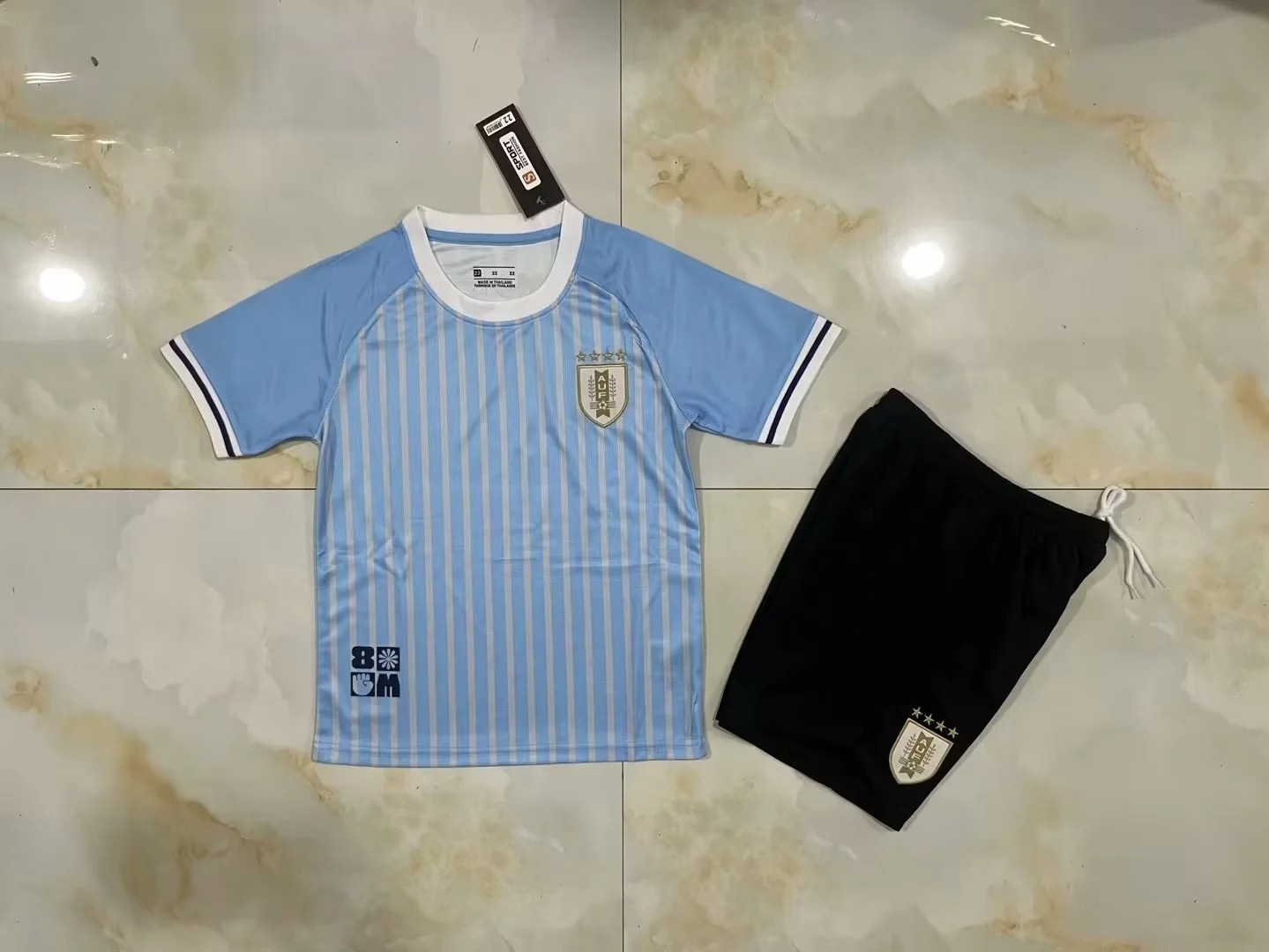 Kids Uruguay Home  Away 24/25 Soccer Jersey