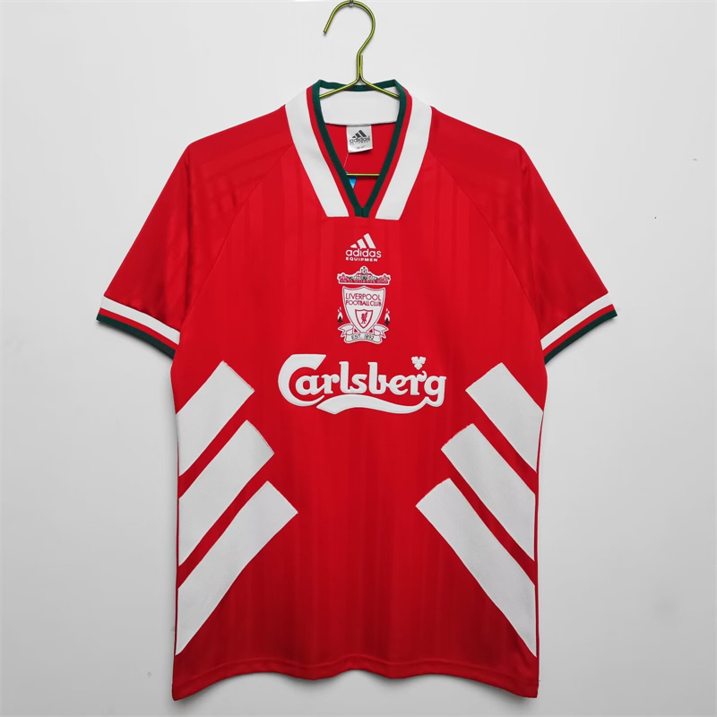 Adult  Liverpool  1993-95 home and away  Soccer Retro Jersey