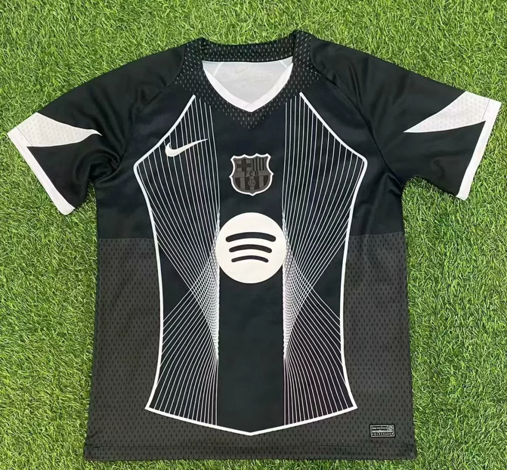 25-26 Barcelona Jersey | thai version | Black / Pink | Concept Edition | short-sleeved | 416