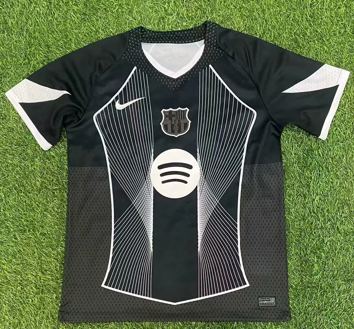 25-26 Barcelona Jersey | thai version | Black / Pink | Concept Edition | short-sleeved | 416