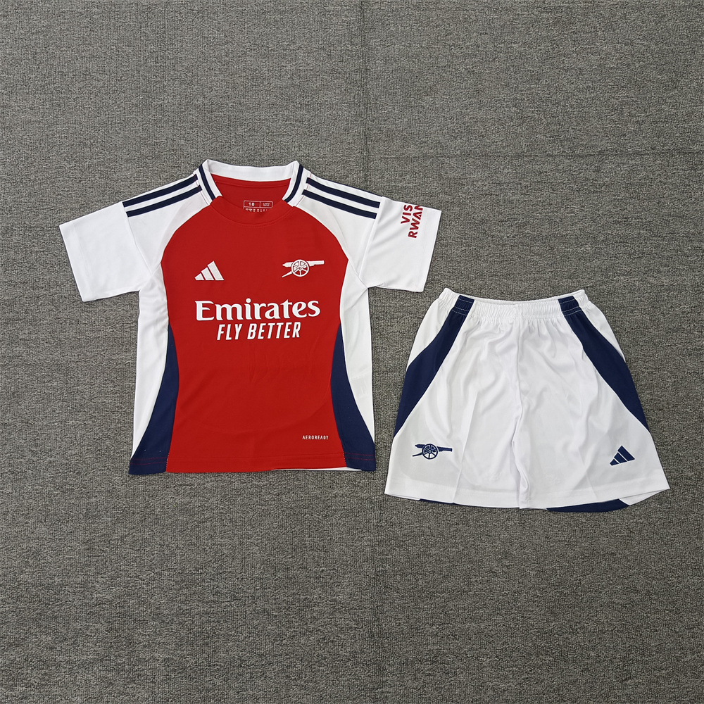 Kids Arsenal  Home 24/25 Soccer Jersey