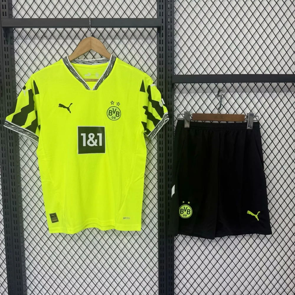 Kids 25/26 Dortmund Home Away Goalkeeper Special Edition Soccer Jersey