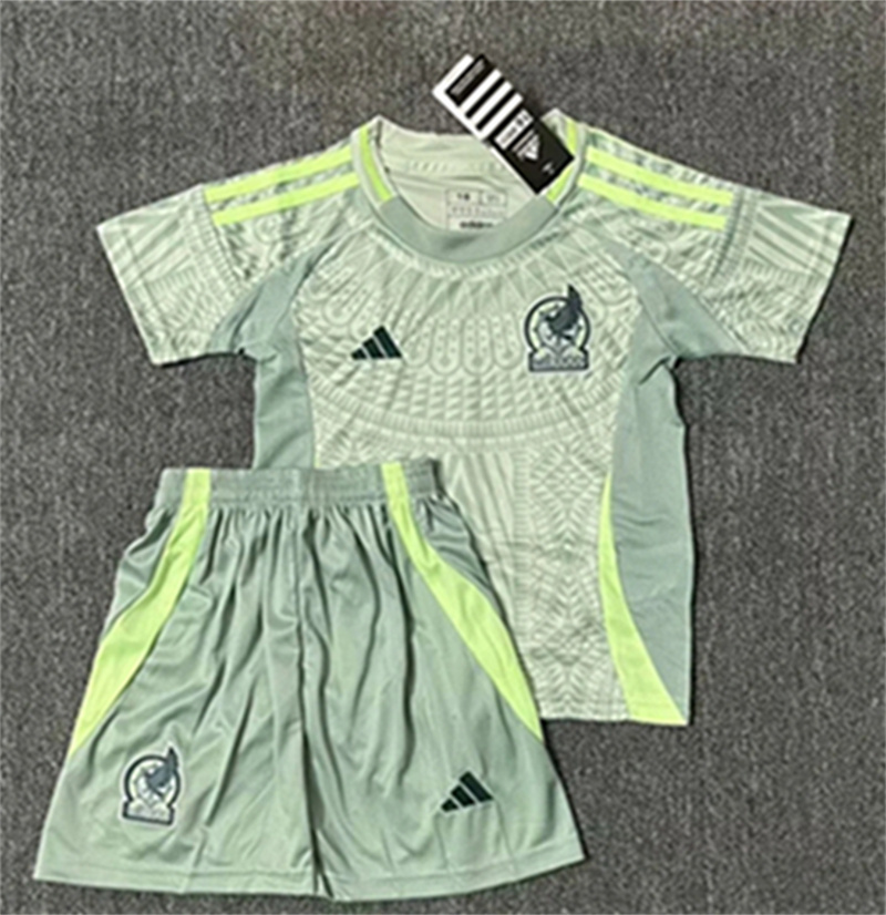 Kids Mexico away and home  24/25 Soccer Jersey