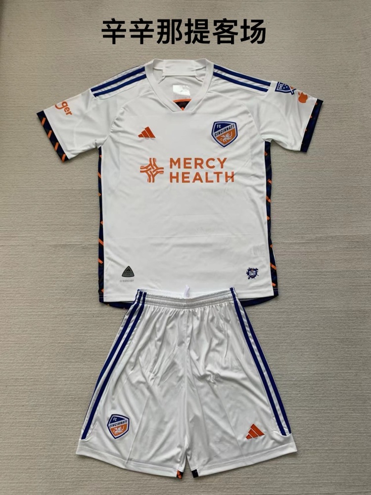 Adult  Cincinnati Away 24/25  Short-sleeved Soccer Kit