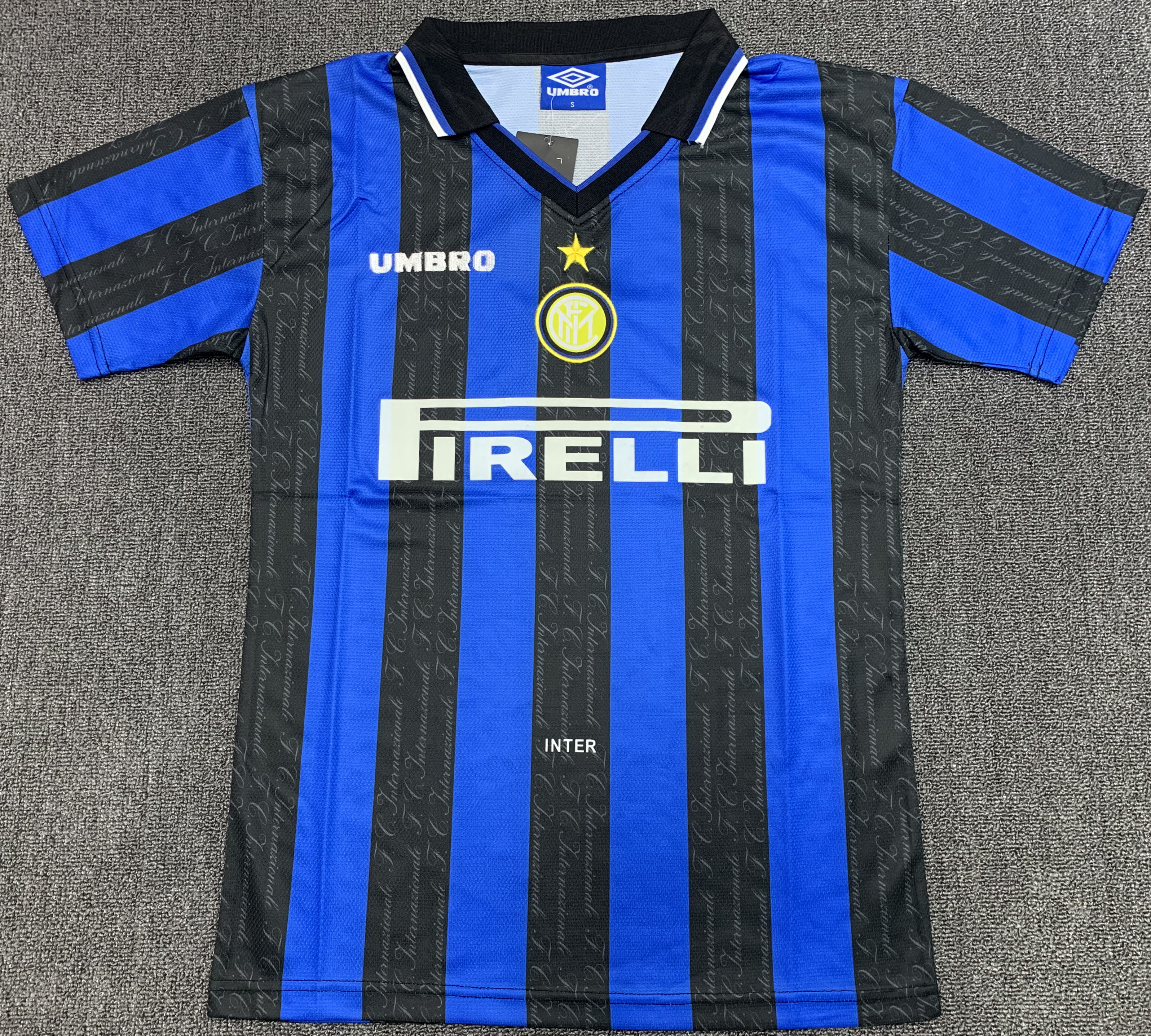 1997-98 Inter Home Kit | short-sleeved | [Retro Edition] | 811