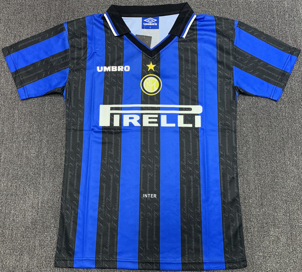 1997-98 Inter Home Kit | short-sleeved | [Retro Edition] | 811