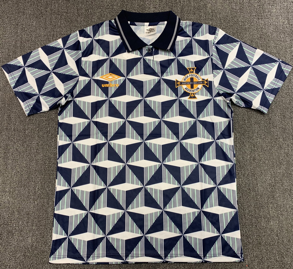 1990-93 Northern Ireland Away jersey | short-sleeved | [Retro Edition] | 811