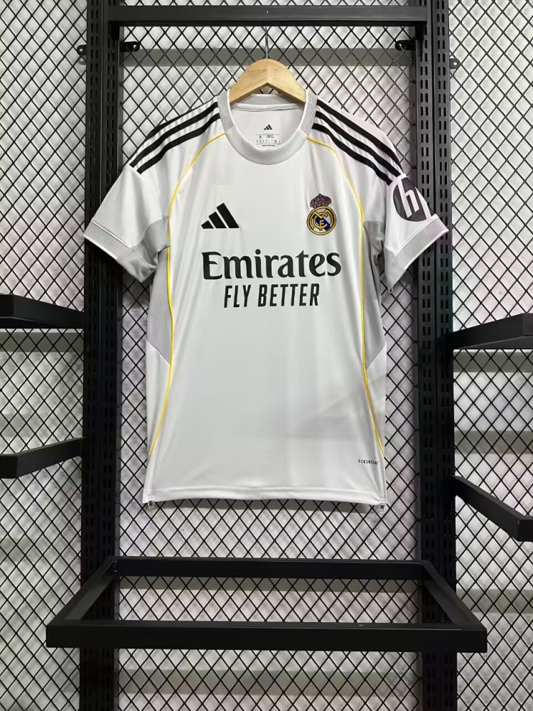 25/26 Real Madrid Jersey | White | short-sleeved