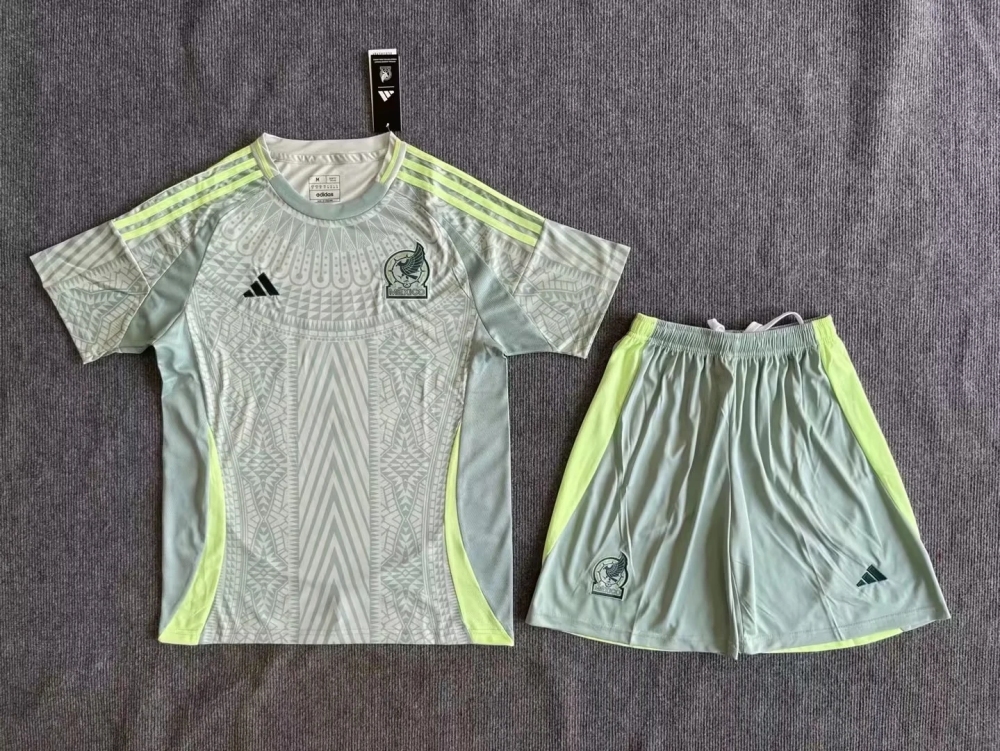 Adult Mexico 2024 Home  Away Short-sleeved Soccer Kit