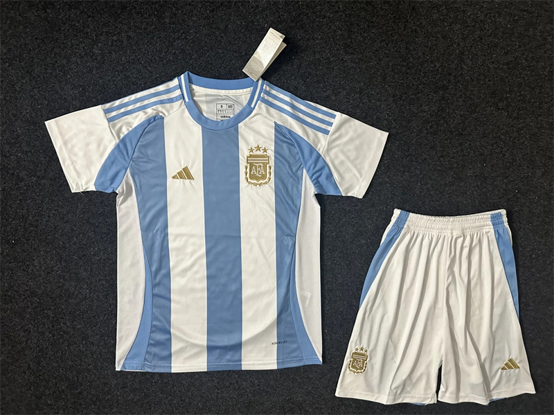 Adult Argentina 2024 Home  Away Short-sleeved Soccer Kit