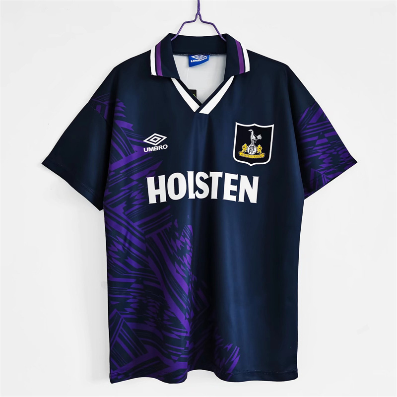 Adult 1994-95 Tottenham away Soccer Retro Jersey