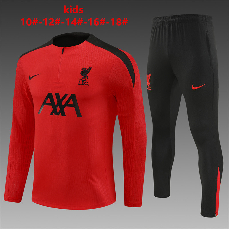 Kids 2425 Liverpool [Player Edition] training suit | Black | C14012