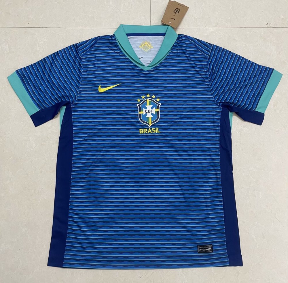 Thai Version 2024 European Cup Brazil  Home And Away  Soccer Jerseys