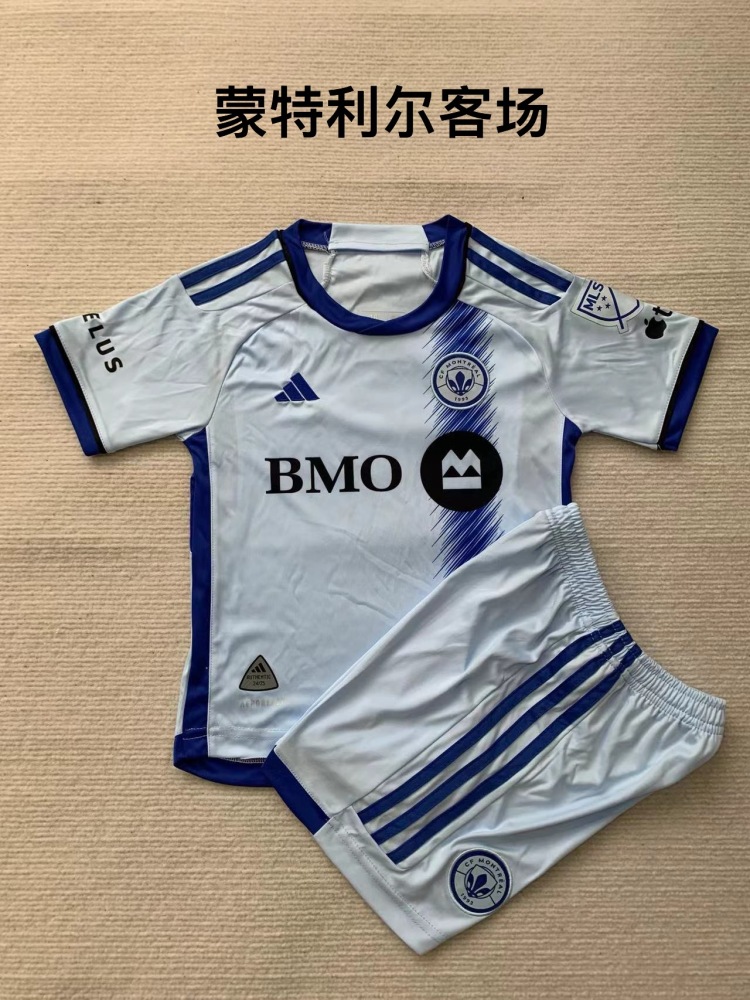 Adult  Montreal Away 24/25  Short-sleeved Soccer Kit