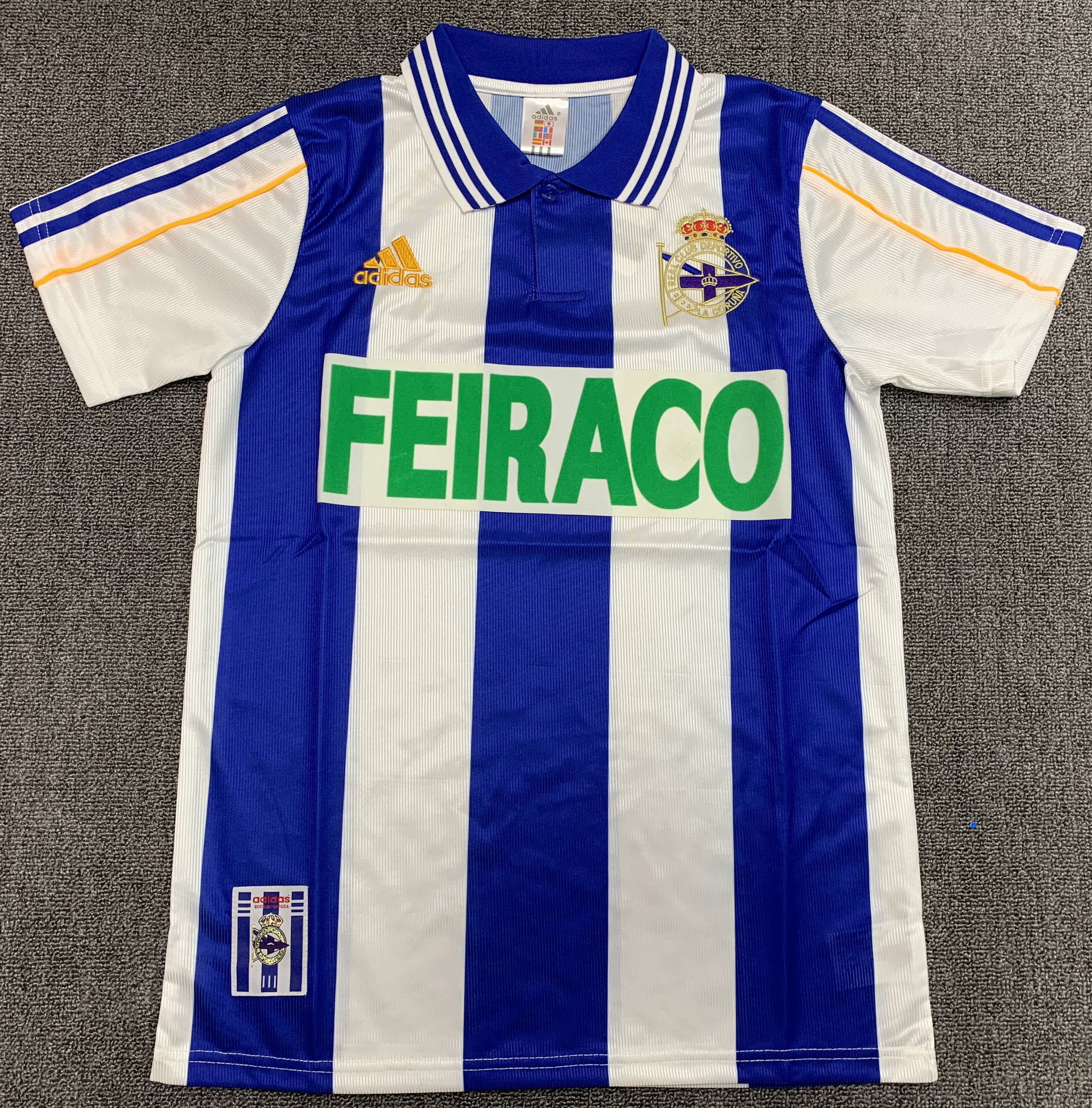 1999-00 La Coruna Home Kit | short-sleeved | [Retro Edition] | 811