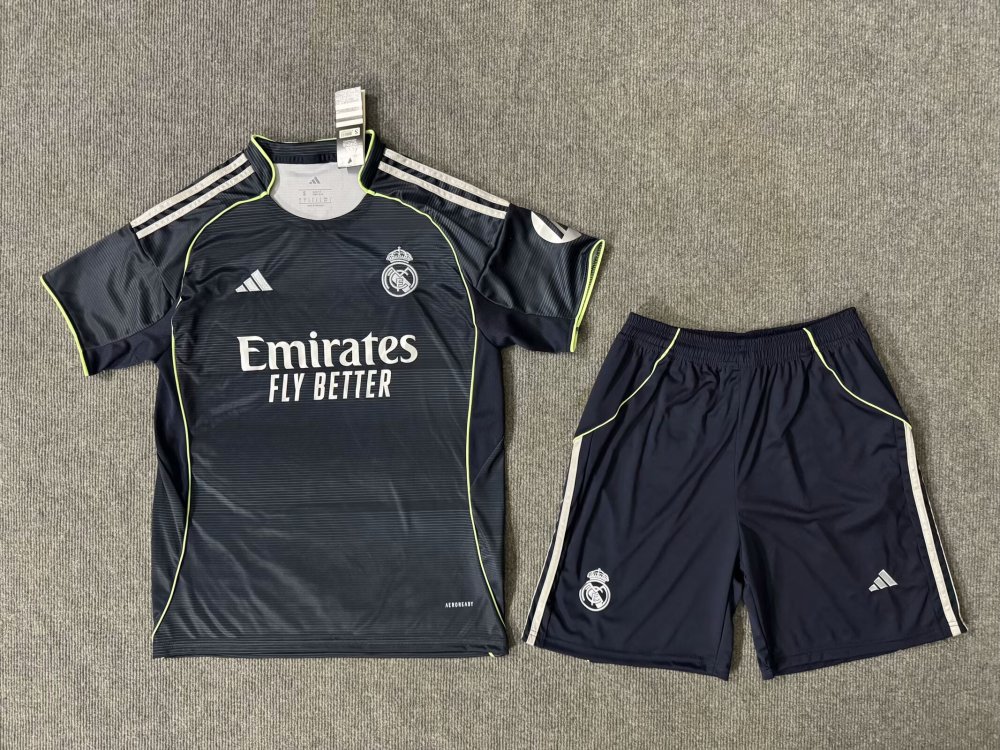 Real Madrid  Adult  Kit 2025-2026 Home  Away Soccer Jersey