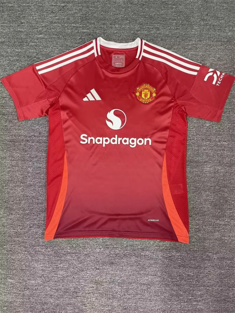 Thai version shirt 2425 Manchester United Home Away Third Away soccer jersey