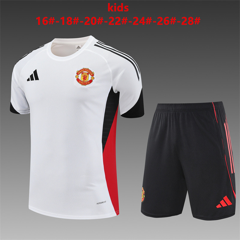 Kids Manchester United 2526 training suit | short-sleeved | C14012