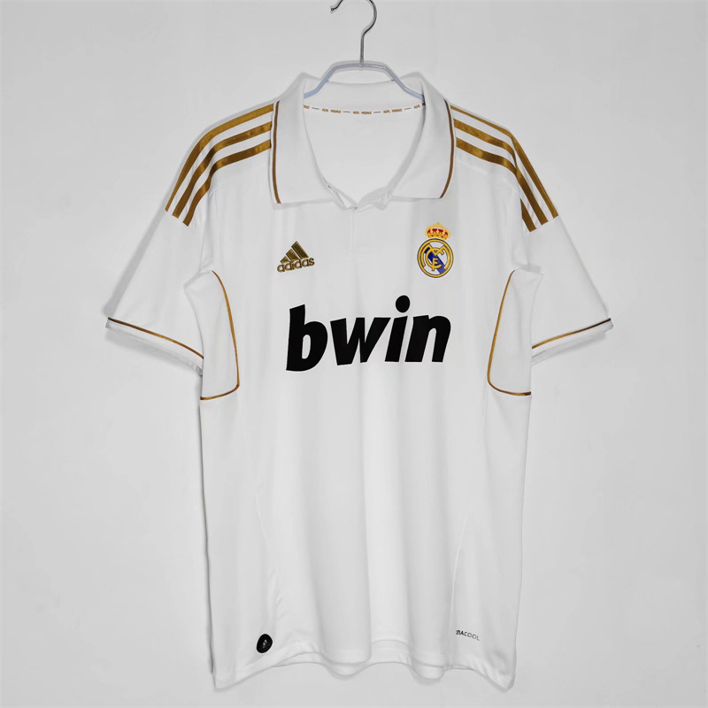 Adult  Real Madrid 2011-12 home and away Soccer Retro Jersey