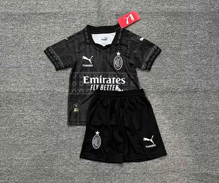Kids AC Milan Third and Fourth Away 24/25 Soccer Jersey