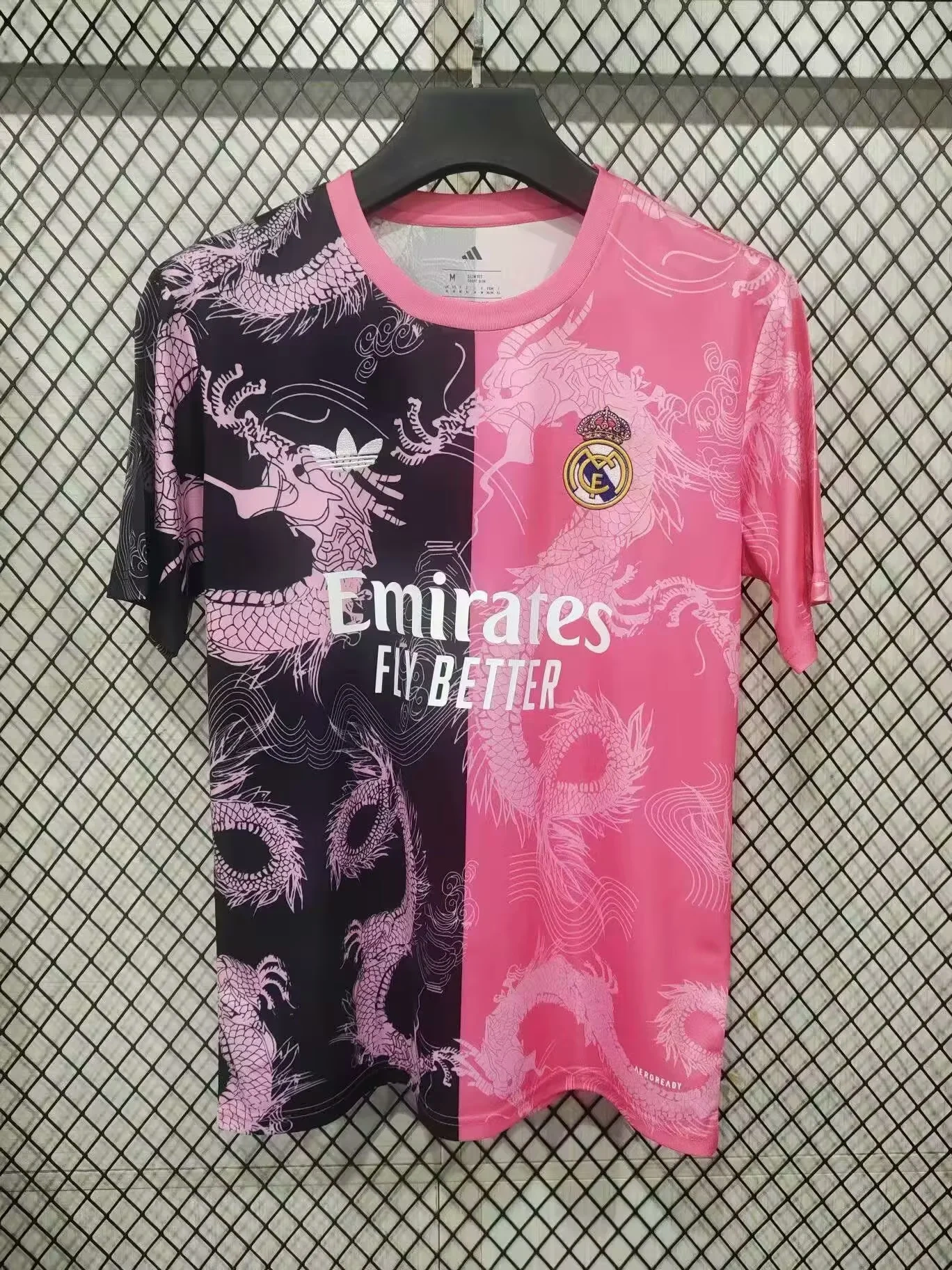 2025-2026 Real Madrid special edition pink and black dragon, blue and black dragon S-4XL