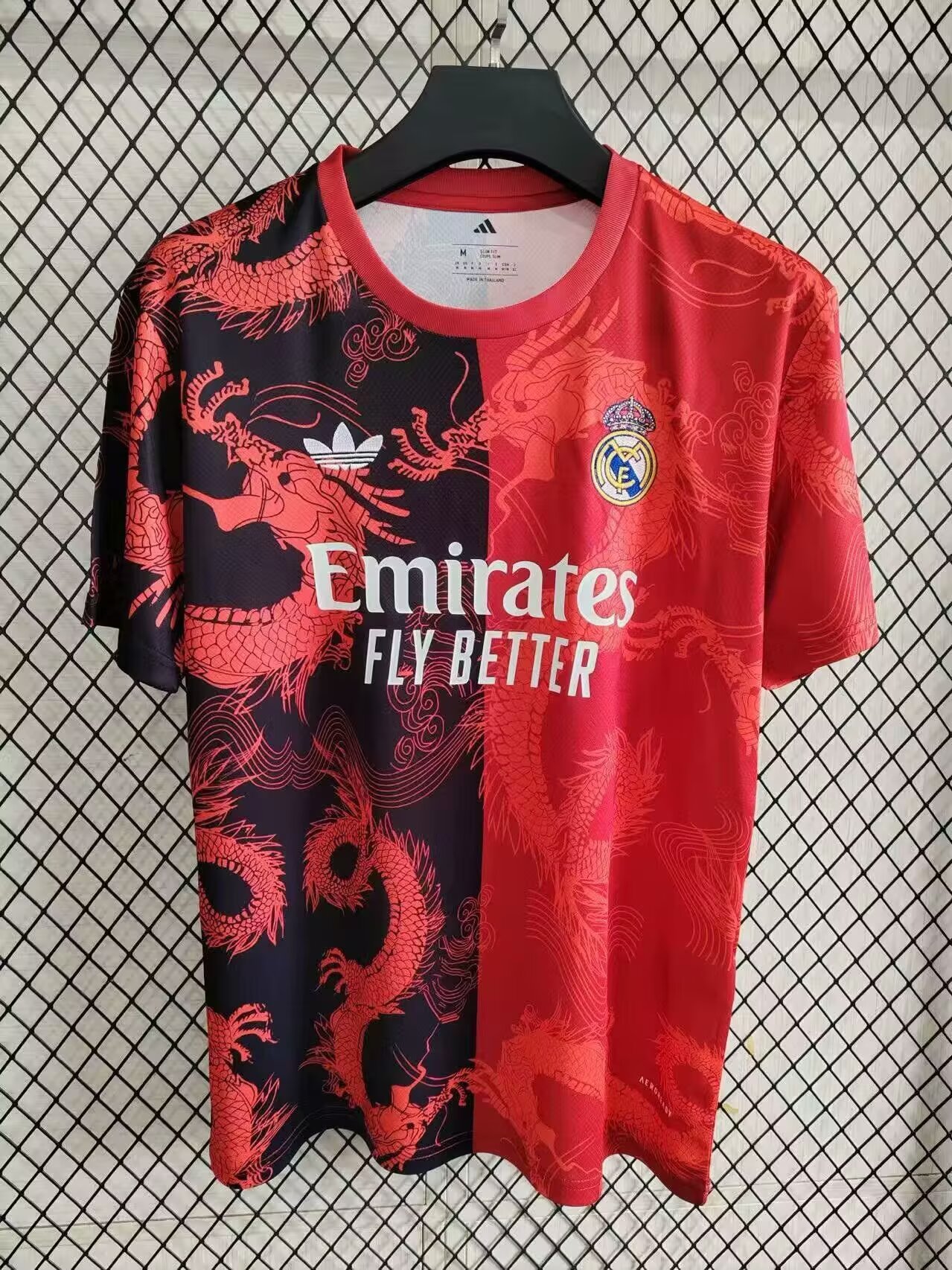 2025-2026 Real Madrid special edition pink and black dragon, blue and black dragon S-4XL