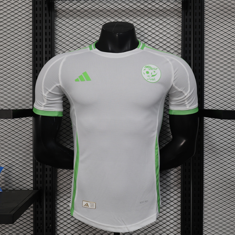 25-26 Algeria Jersey | White | player version | short-sleeved | B2509