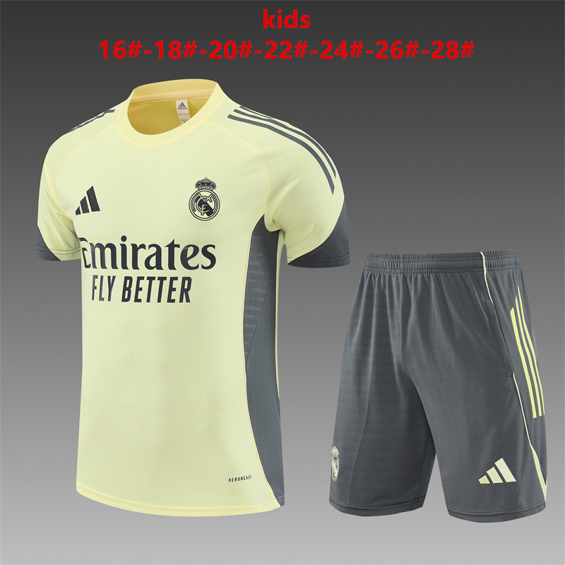 Kids Real Madrid 2526 training suit | short-sleeved | C14012