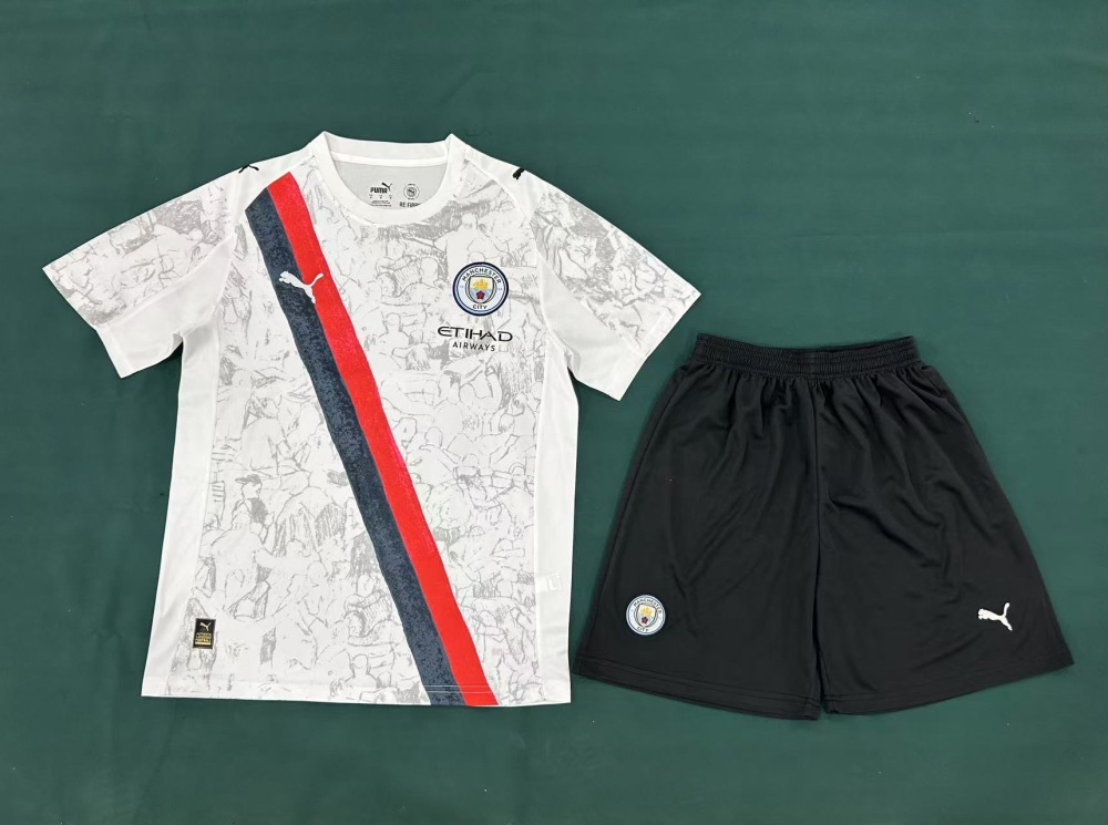 Man City   Adult  Kit 2025-2026  Hone Away Soccer Jersey