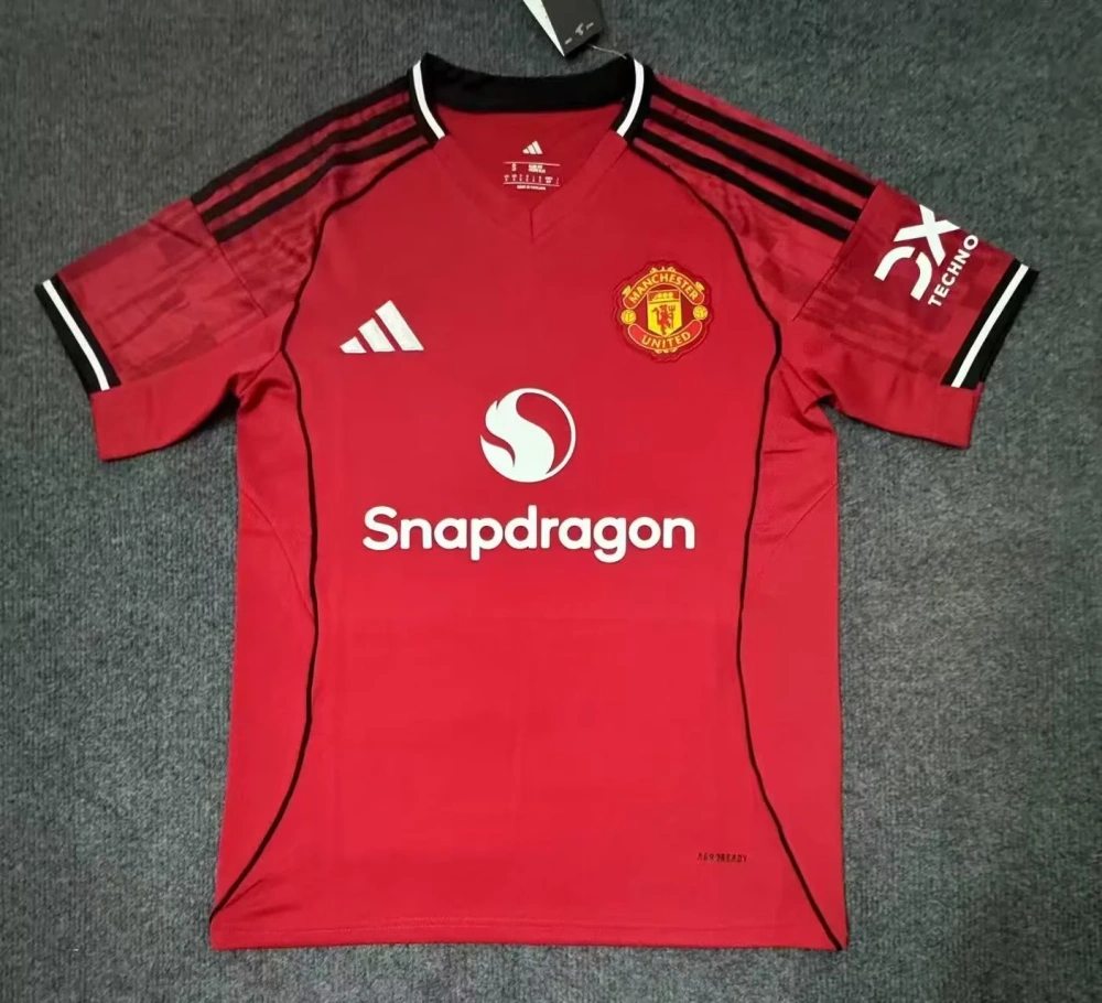 2025-2026 Manchester United Home S-4XL