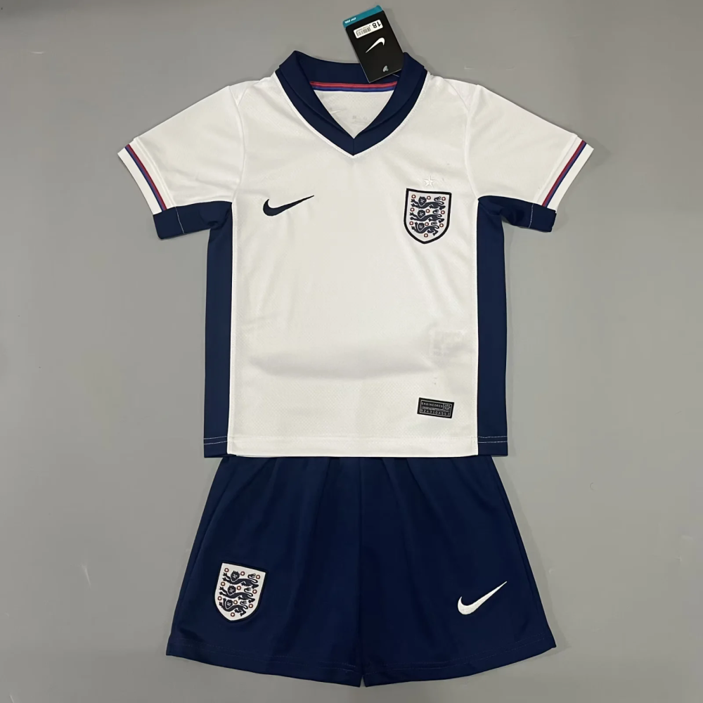 Kids   England   24/25  Home Away  Soccer Jersey
