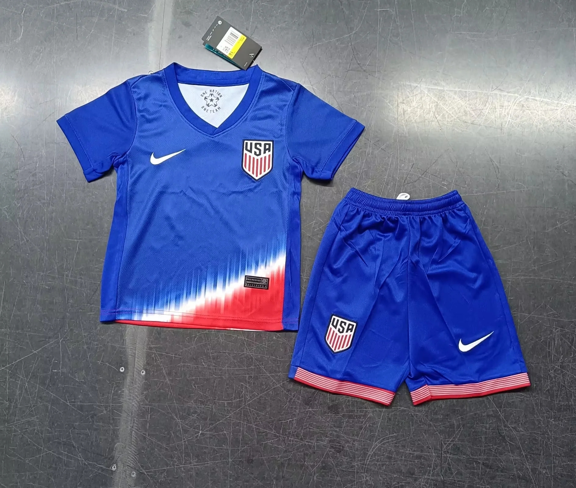 Kids  United States  Home Away  24/25 Soccer Jersey