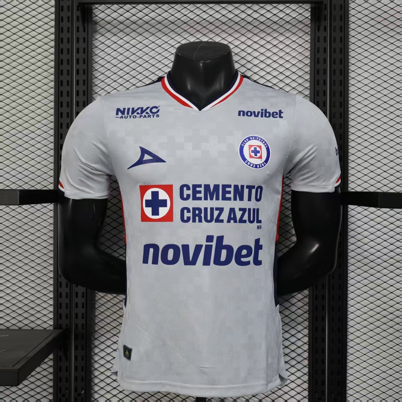 Cruz Azul Fútbol Club, A.C. Jersey | Grey | player version | short-sleeved | B2509