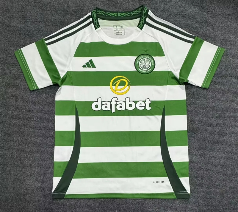 Thai version shirt 2425 Celts Home Away Third Away soccer jersey