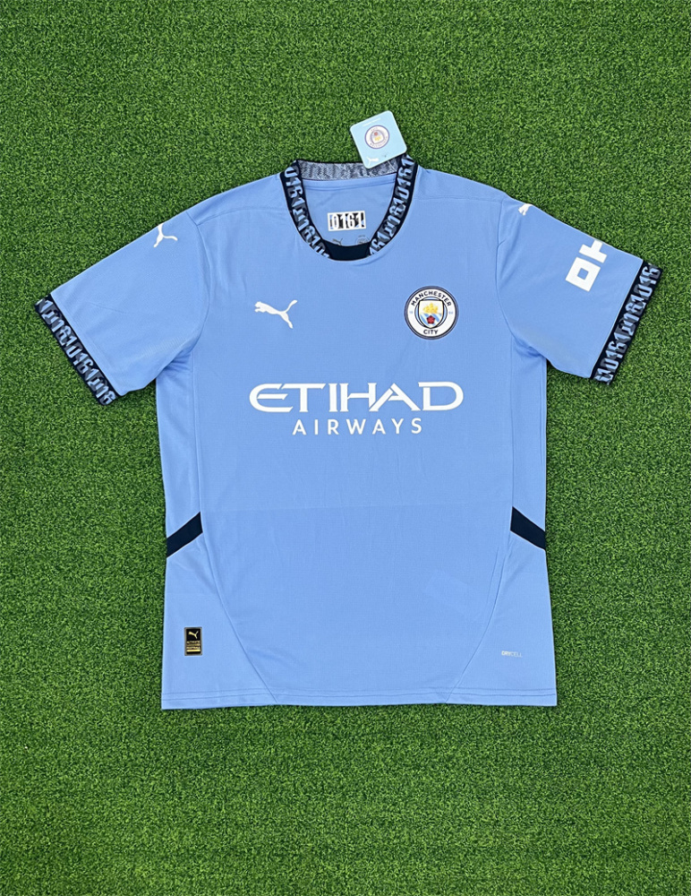 Thai version shirt 2425 Manchester City Home Away Third Away soccer jersey