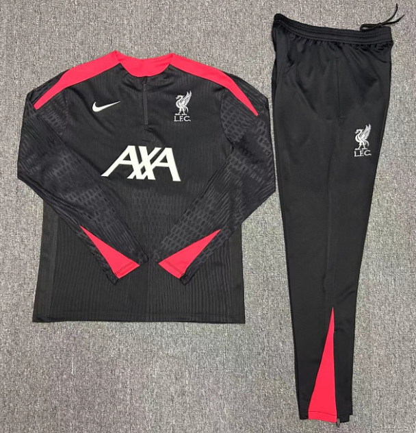 Kids Liverpool 24/25 Player Version Long Sleeve  Training Sets