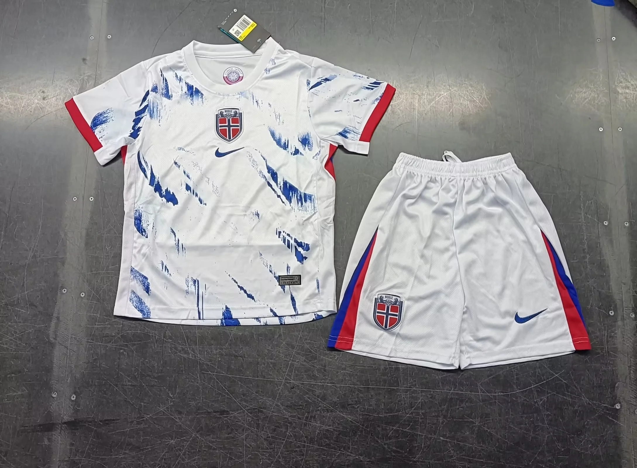 Kids  Norway Home  Away 24/25 Soccer Jersey