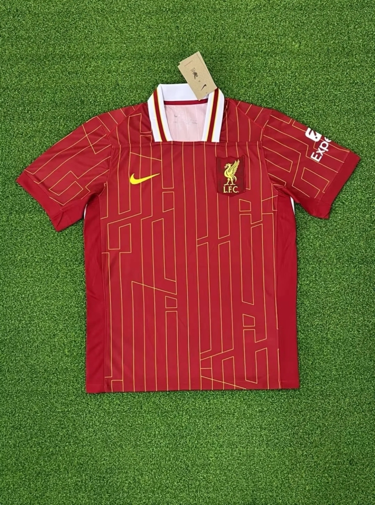 Thai Version Liverpool 24/25 Home Away Third Away  Soccer Jersey