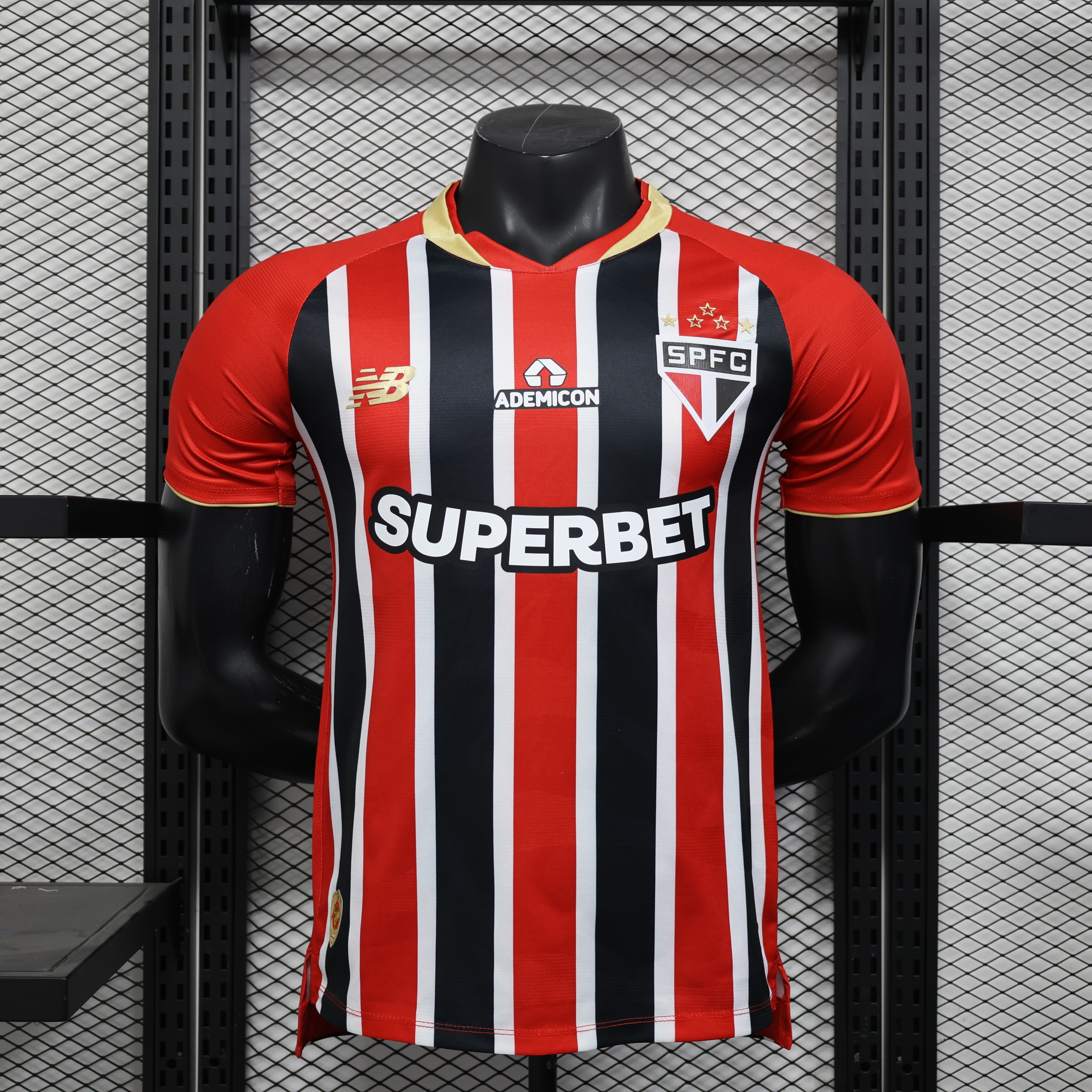 25-26 Sao Paulo FC Away Jersey | player version | short-sleeved | B2509