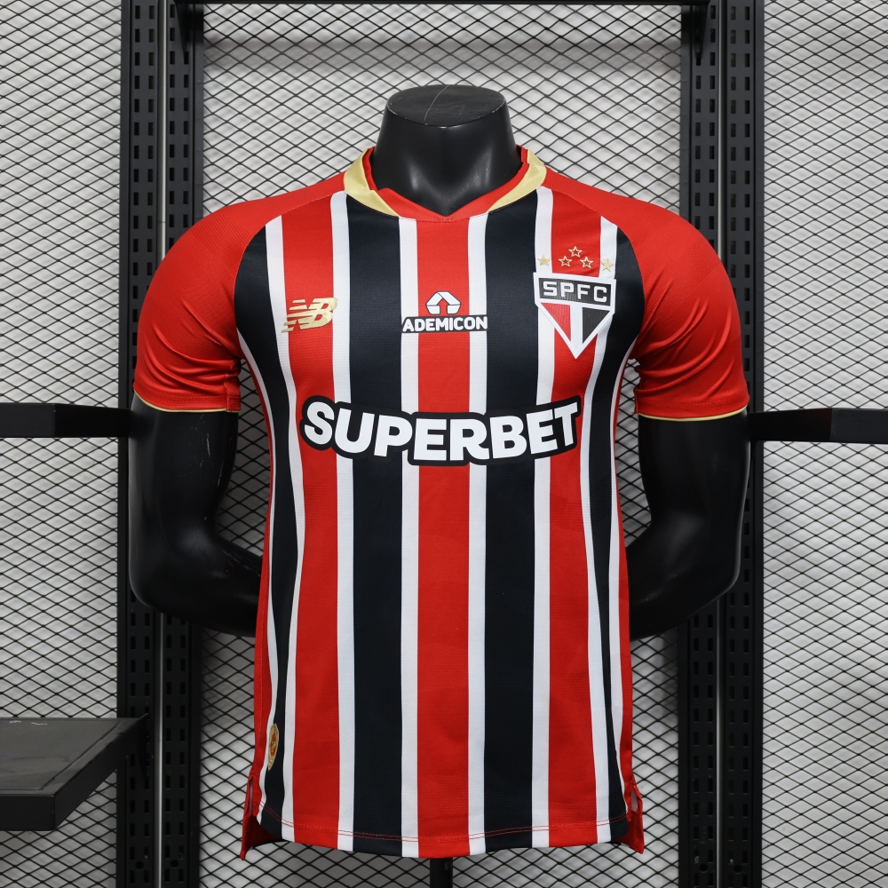 25-26 Sao Paulo FC Away Jersey | player version | short-sleeved | B2509