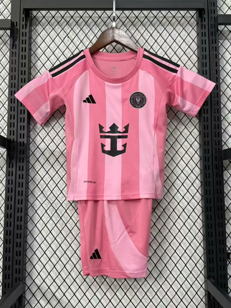 Kids 25/26 Miami home away third away Soccer Jersey