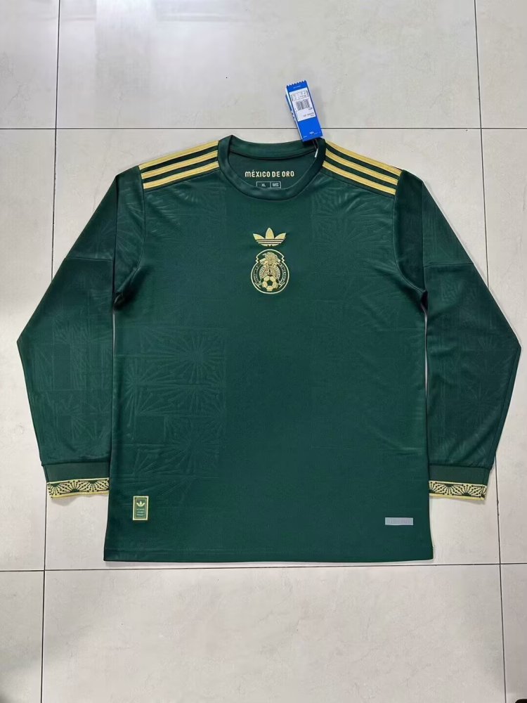 2025-2026  Mexico Special Edition Green Long Sleeve S-4XL