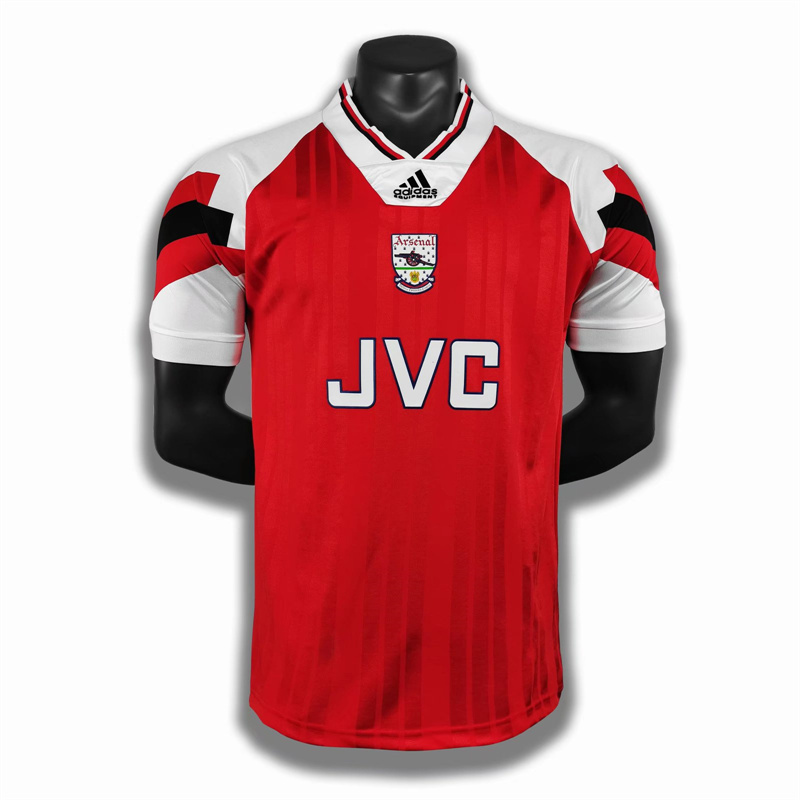Adult 1992-93 Arsenal home  Soccer Retro Jersey