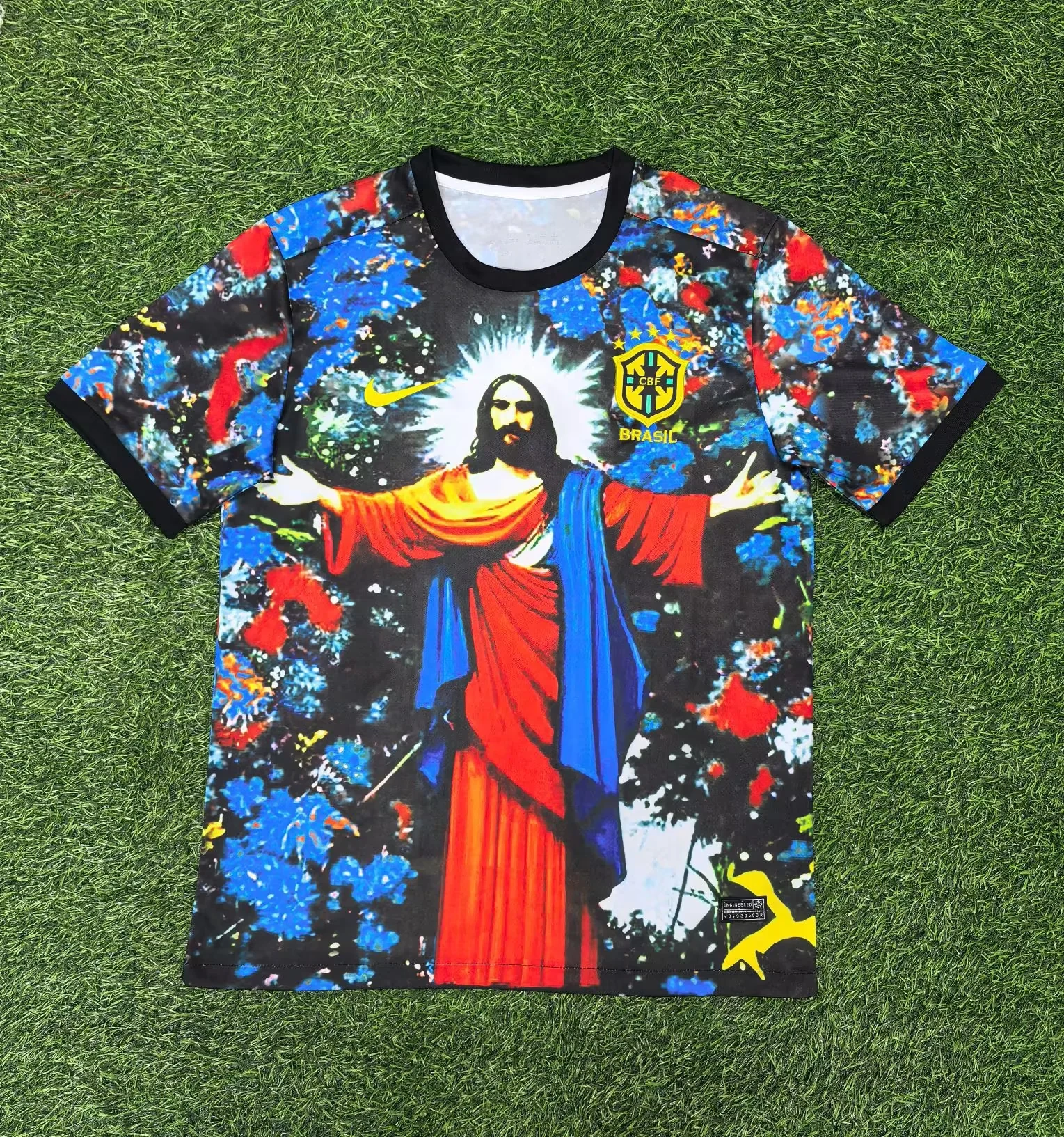 25-26 Brazil Jersey | thai version | short-sleeved | Jesus starry sky | special edition | 416