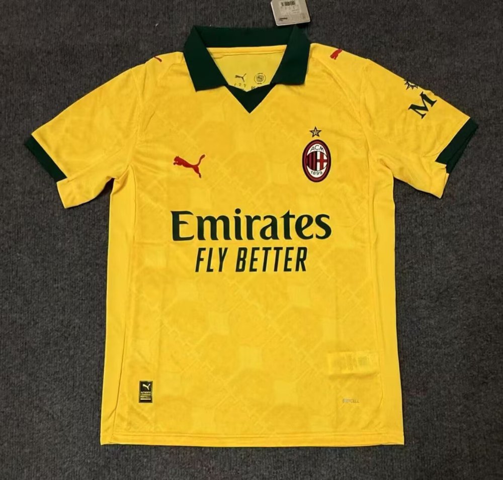 2025-2026 AC Milan Third Away S-4XL