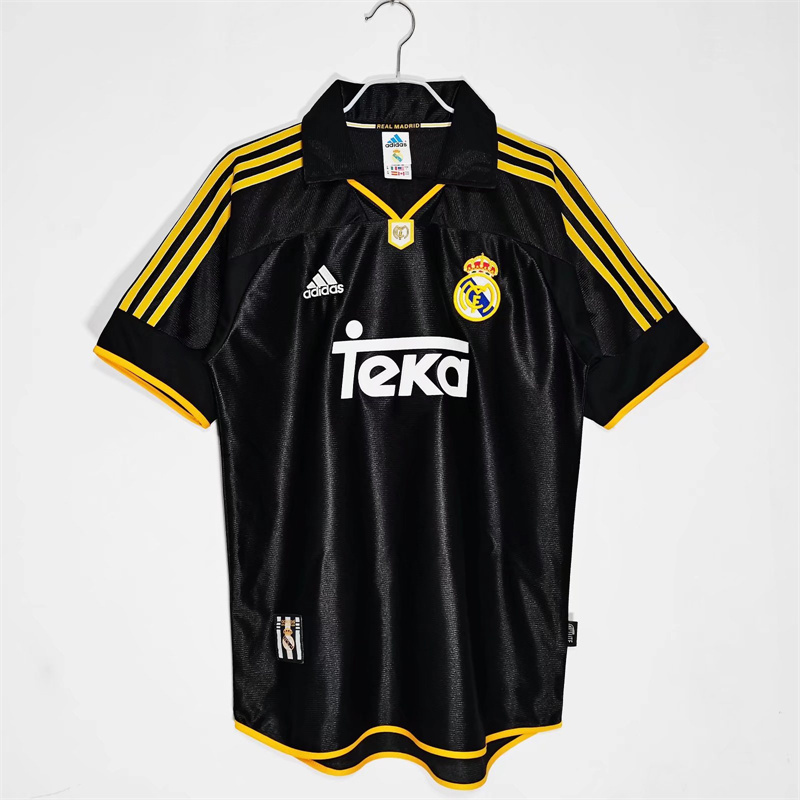 Adult Real Madrid  1998-2000 home and away   Soccer Retro Jersey