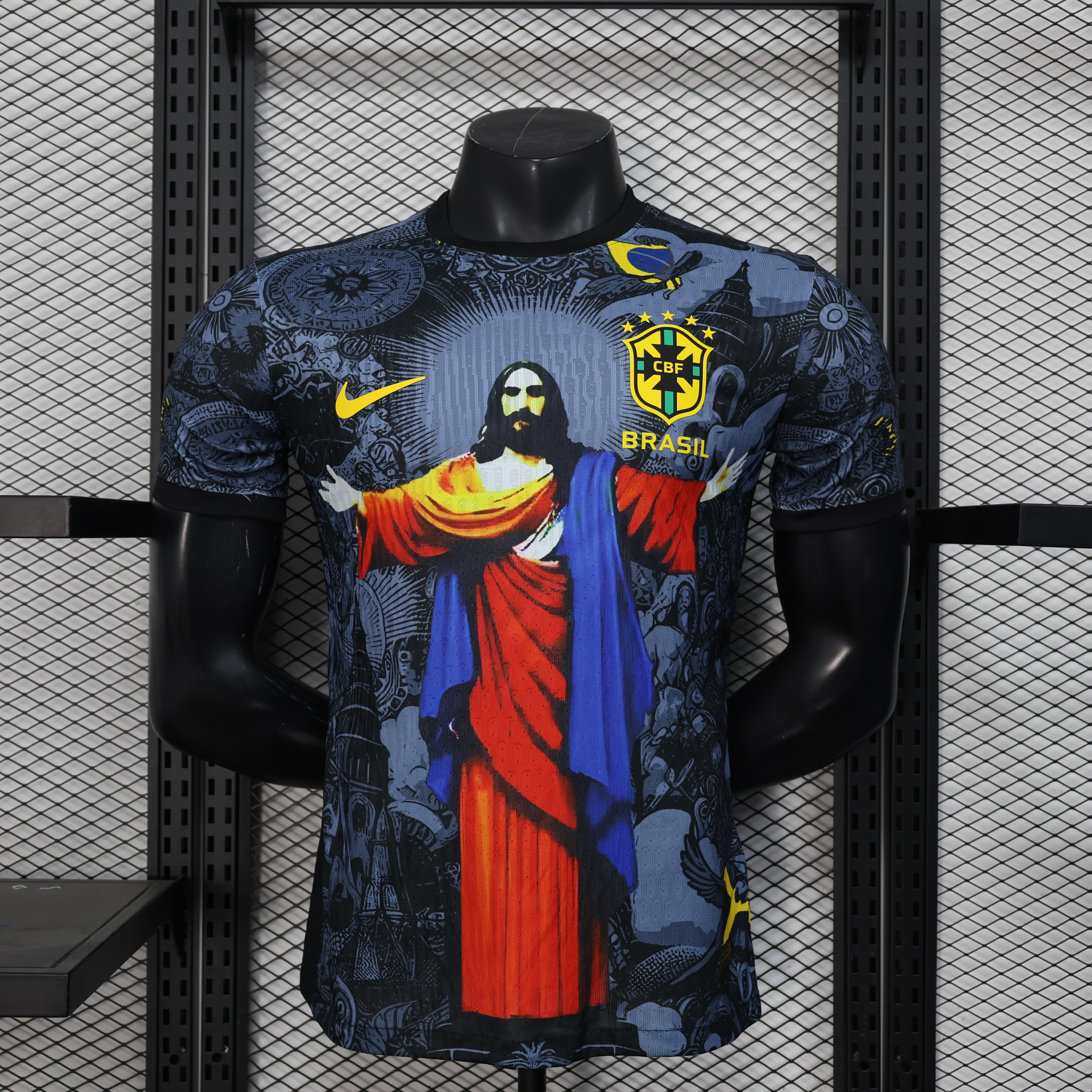 Brazil Special Edition Jersey | Yellow | player version | short-sleeved | B2509